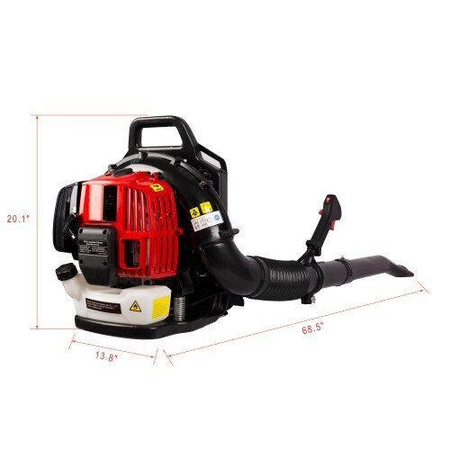 Stroke gas knapsack Leaf blower Extension tube