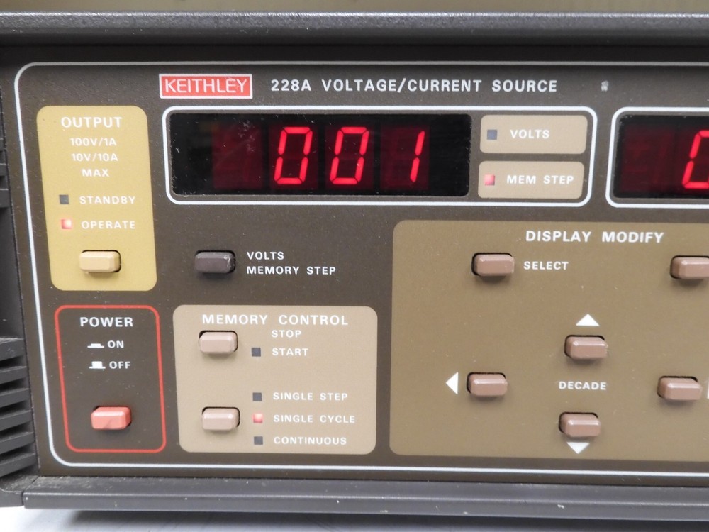 Keithley 228 Programmable Voltage Current Source - PD8
