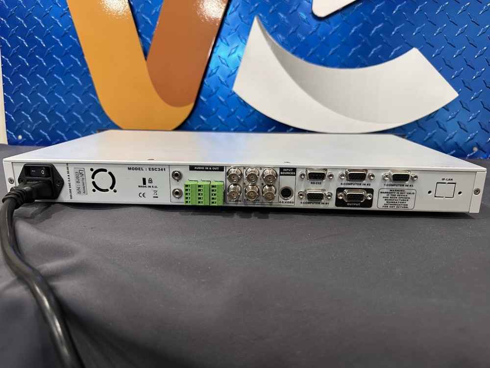 Analog Way ESC341 Easycut Video & Computer Switcher & Scaler - SHIPS FREE