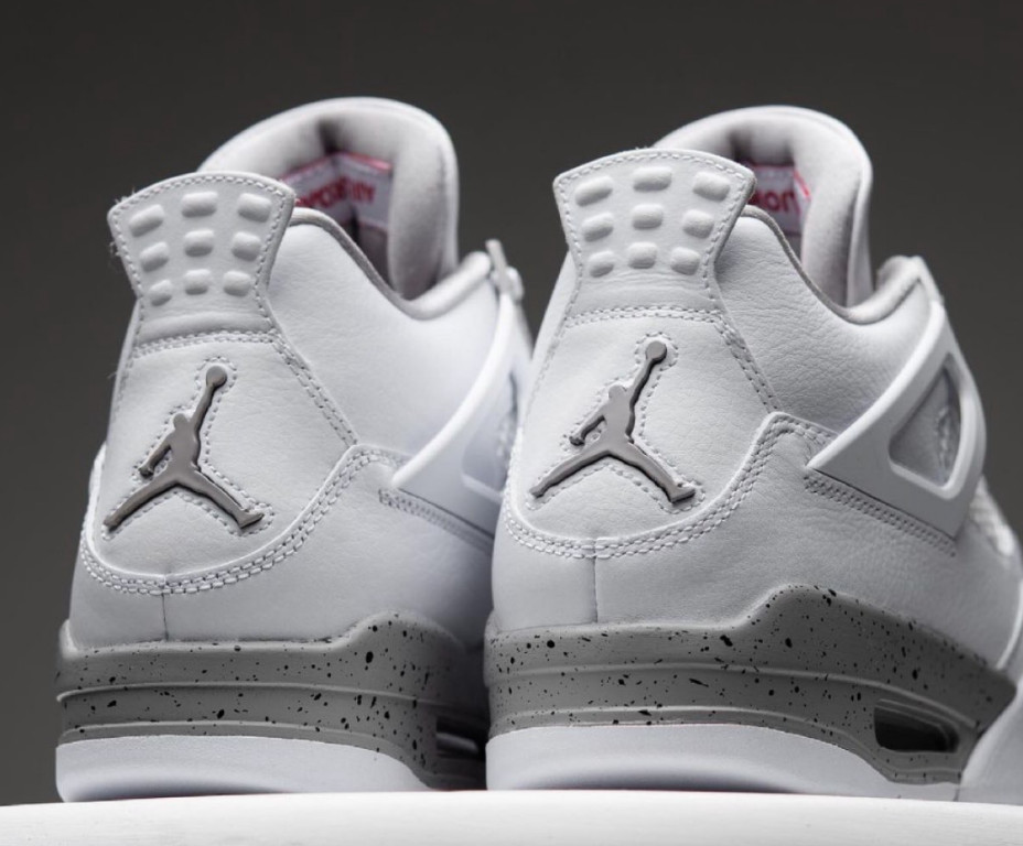 Jordan 4 Retro "White Oreo" Men's Basketball Shoes Mid Top Us Size7-12