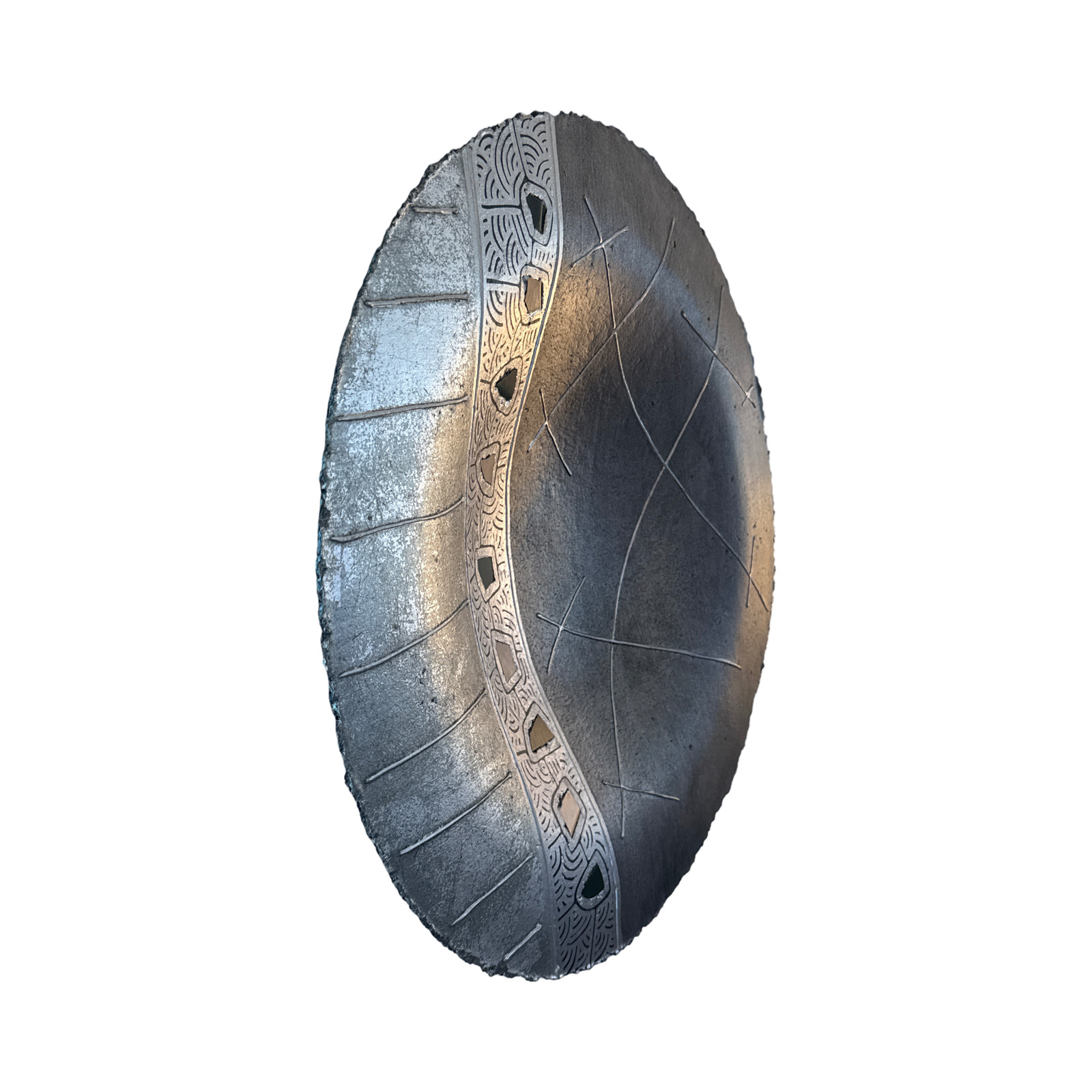 Large Paperlight Studio Wall Sculpture - Signed & Dated 2004