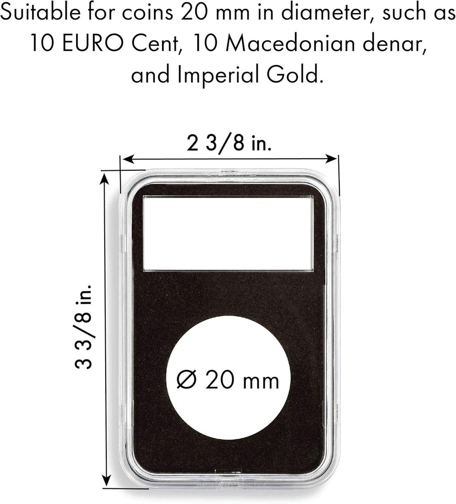 QUICKSLAB coin capsule, inside Ø 20 mm