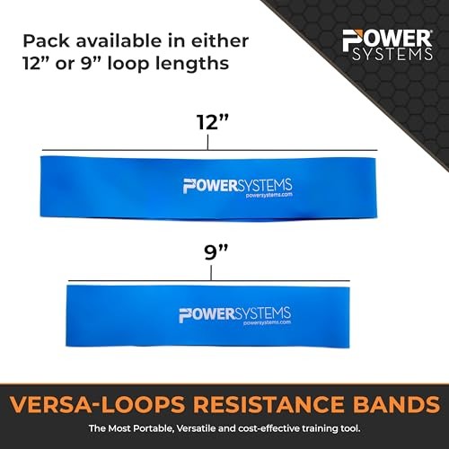 Versa Loop – Commercial Grade Color-Coded Exercise Resistance Band for Light