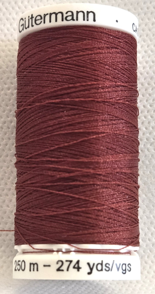 Sew All Polyester Thread 274 yd Rust #570 Gutermann