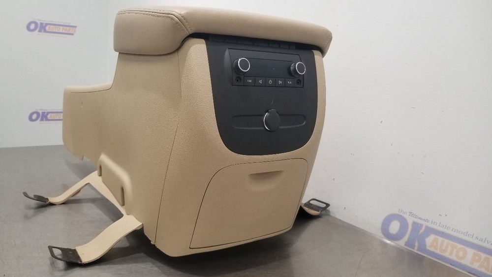 08 CHEVY SILVERADO 3500 FRONT CENTER FLOOR CONSOLE ASSEMBLY TAN