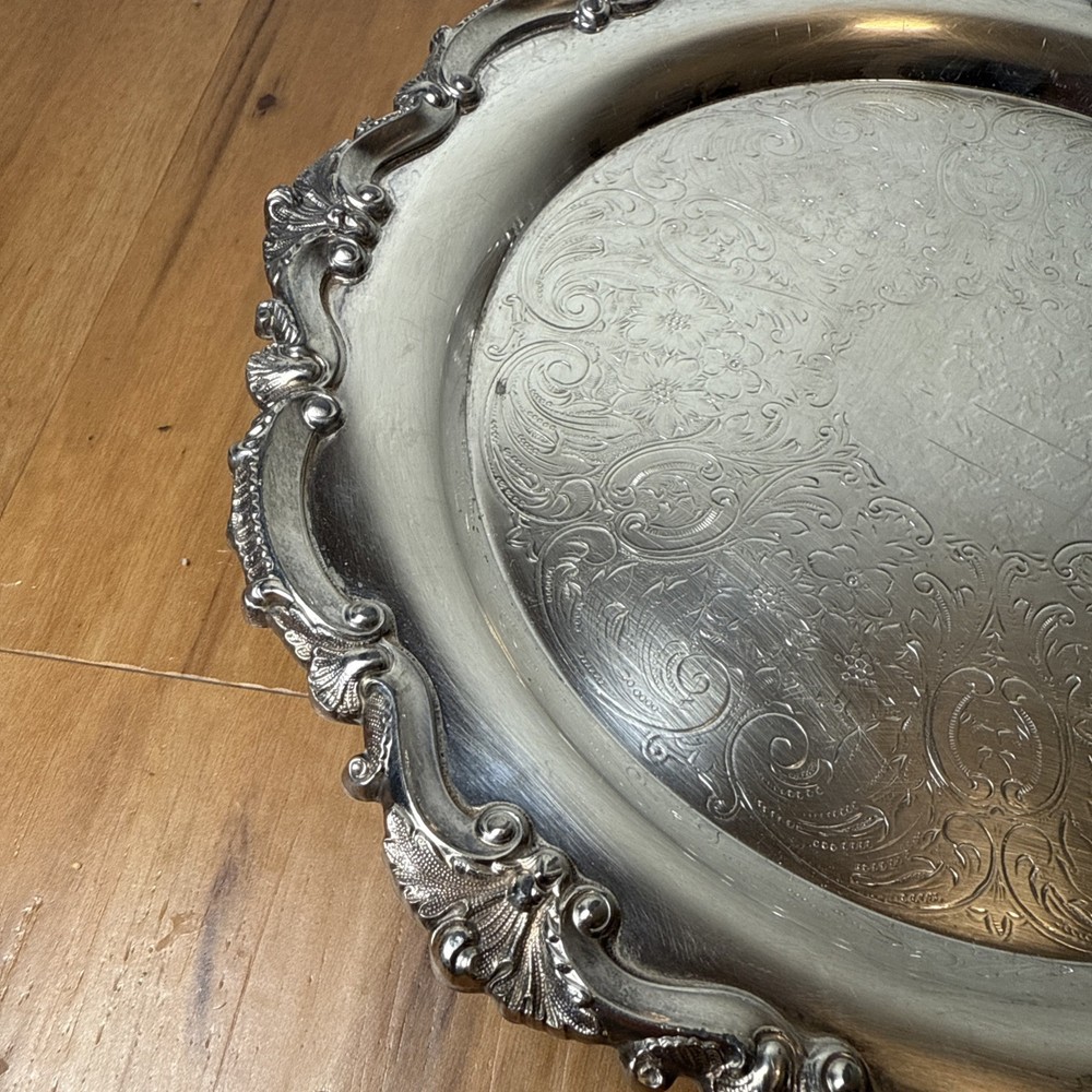 EPCA Bristol Silver 75 Serving Platter 11.5”