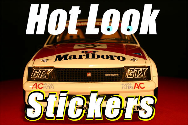 1:18 Peter Brock MISSING Vinyl Decals 1980 Bathurst Winner VC Commodore