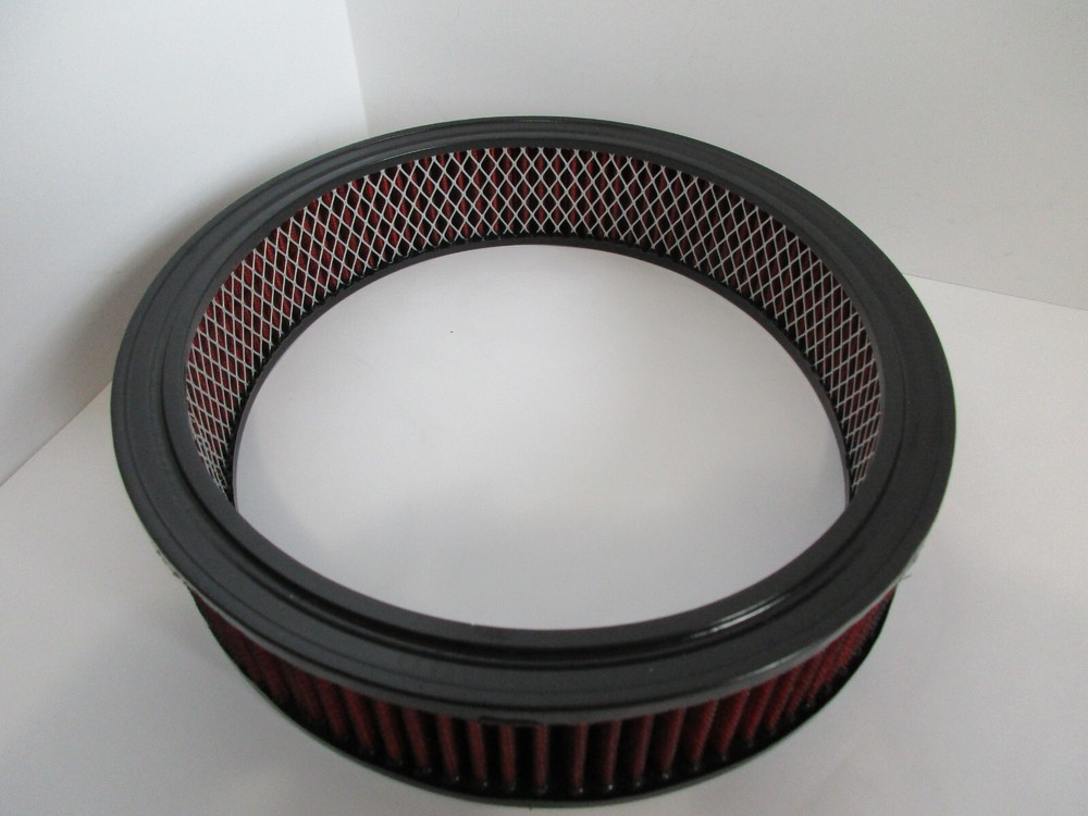 10" "RED" WASHABLE AIR CLEANER ELEMENT REUSABLE #7136RD