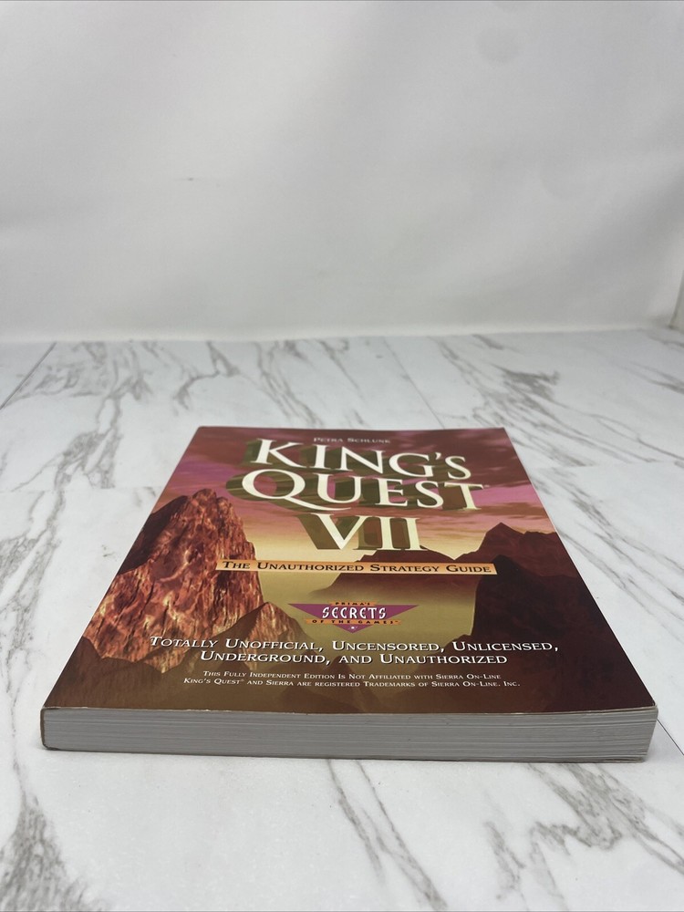 King's Quest VII - Unauthorized Strategy Guide (Prima)
