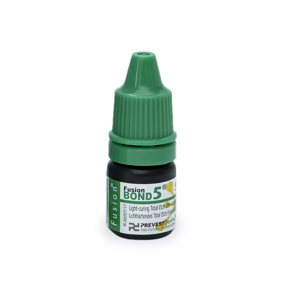 Dental FUSION Bond 5 Light Curing Total Etch One Component Bonding 5ml Pack