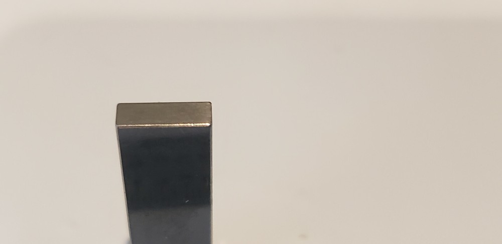 .132" Fowler Rectangular Steel Gage Gauge Block.