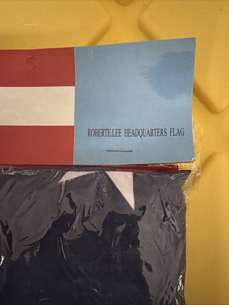 GENERAL ROBERT E LEE HEADQUARTERS FLAG - 3X5 PRINTED POLYESTER - CIVIL WAR