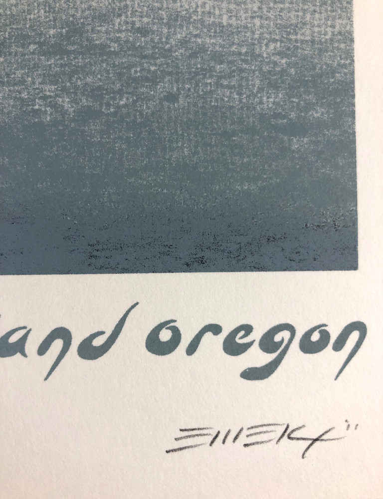 Adele EMEK Signed Number Poster June 2011 Portland Extra Signed # Strip Aug 11