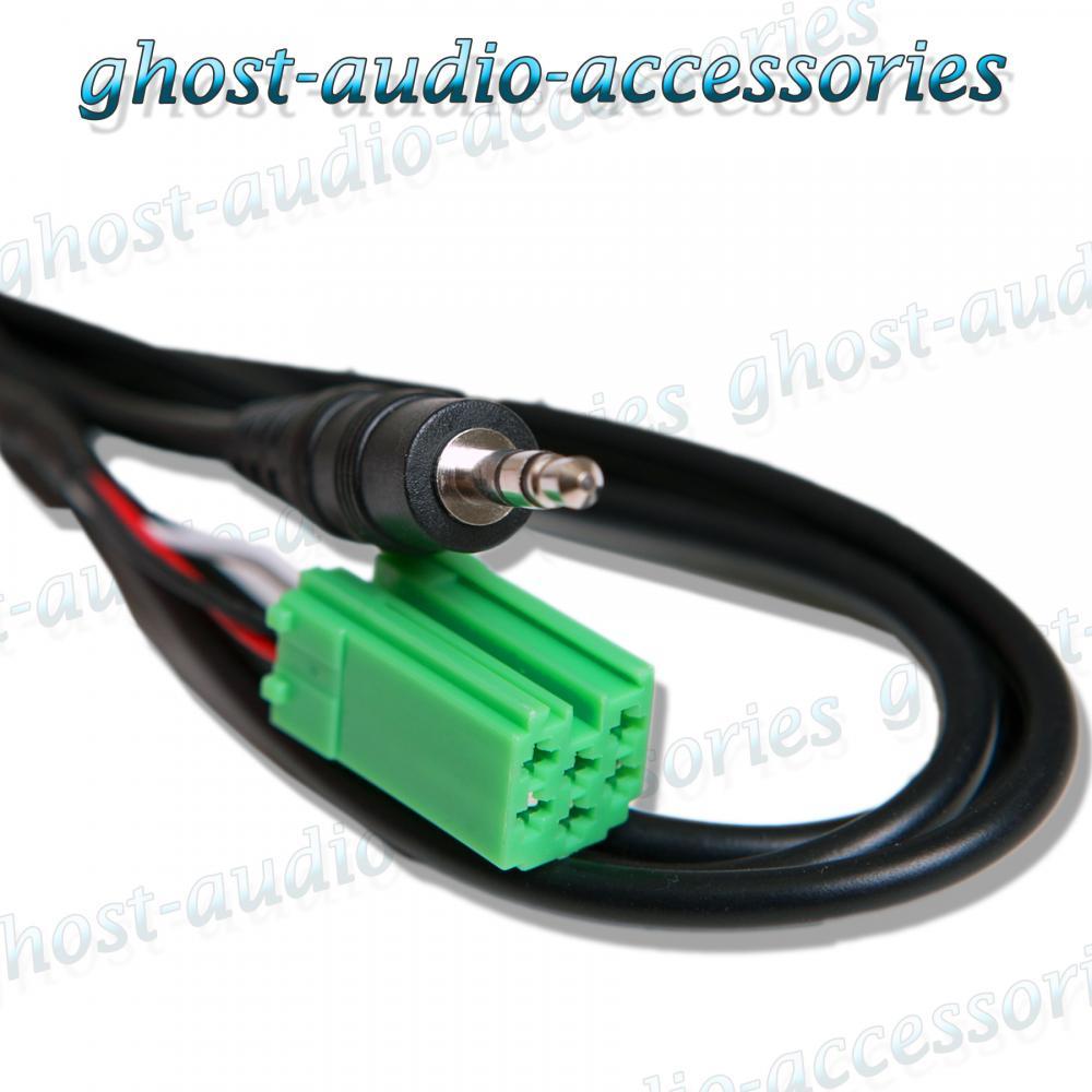 Renault Clio Aux IN Input Adapter for IPOD MP3 iPhone CT29RN02
