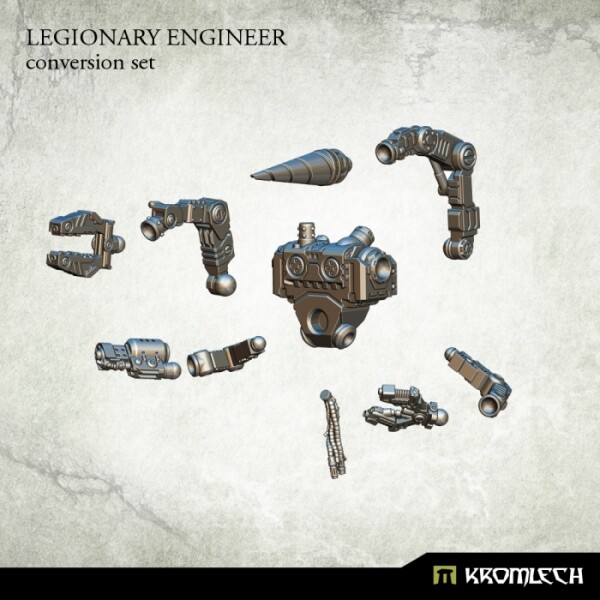 Techmarine Conversion Kit-Legionary Engineer-Kromlech-Iron Hands Tech Priest