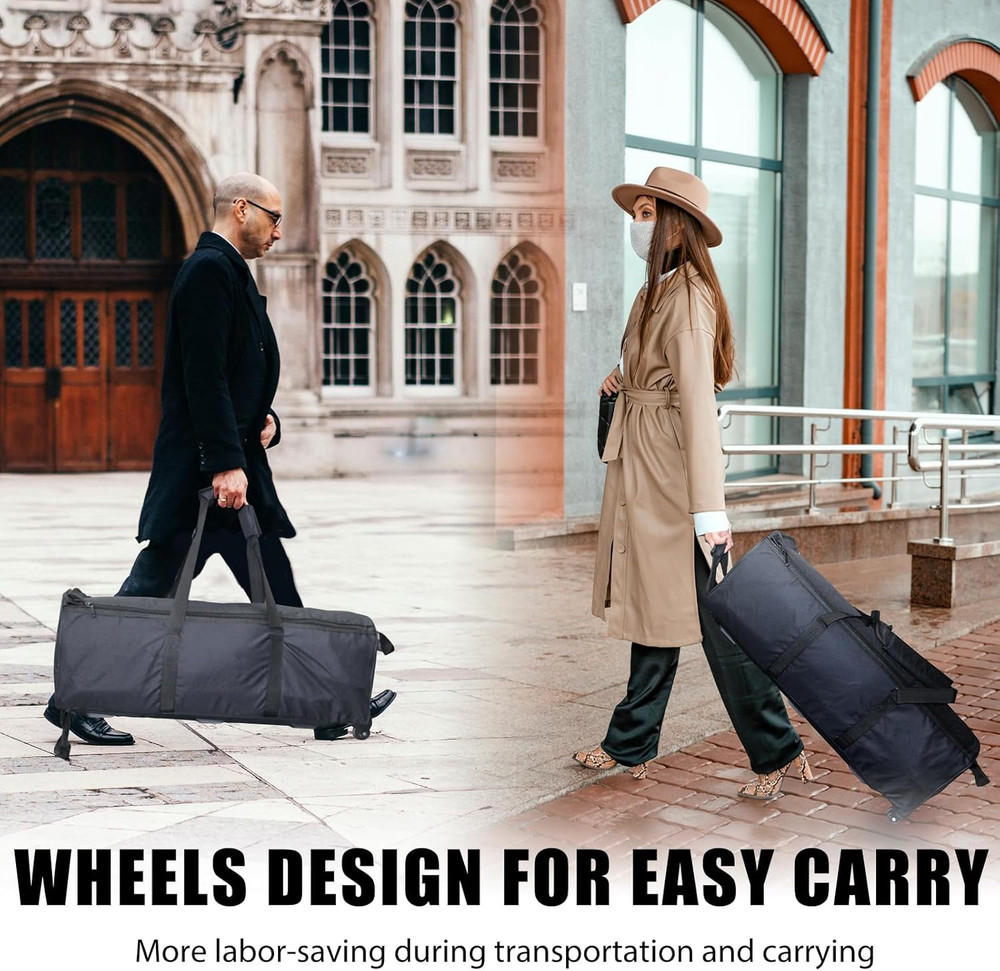 Drum Hardware Bag with Wheels Drum Set Hardware Carry Bag Drum Stand Accessory B