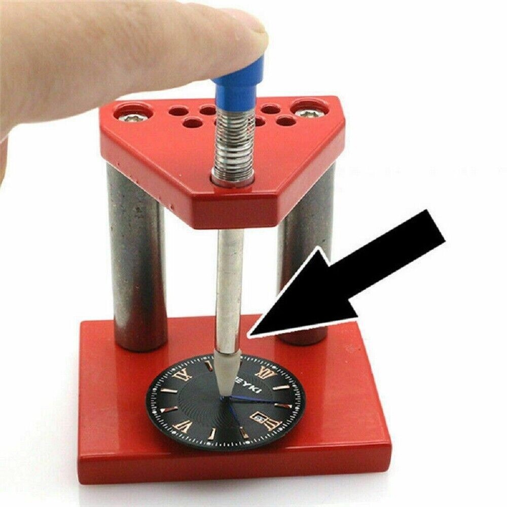 Watch Hand Presto Presser Press Puller Kit Watchmaker Repair Chrono Setting Tool