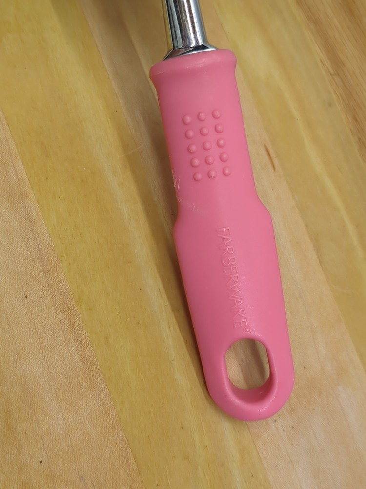Farberware Ice Cream Scoop Pink Handle 8"