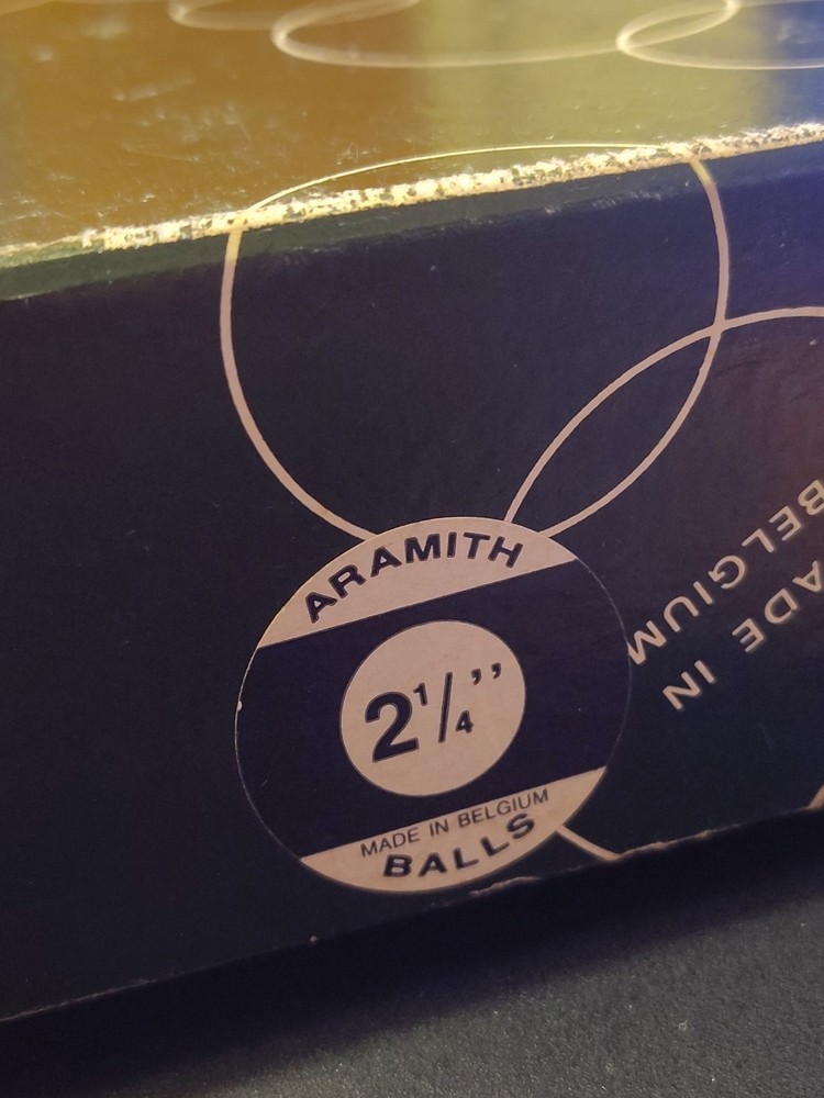 Vintage Aramith # 1 Solid Yellow Pool Ball Billiard 2 1/4” Replacement Belgium