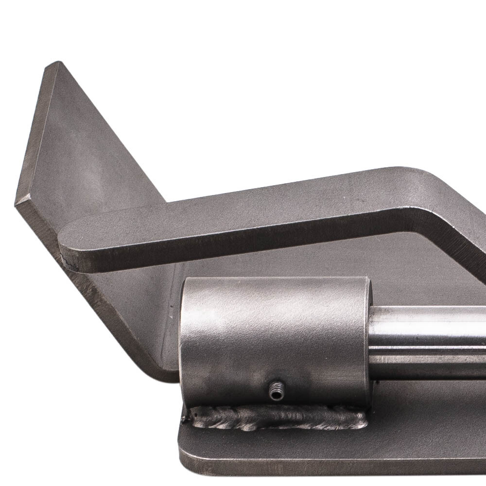 Skid Steer Quick Tach Conversion Adapter For Latch Box Weld On QTK Silver