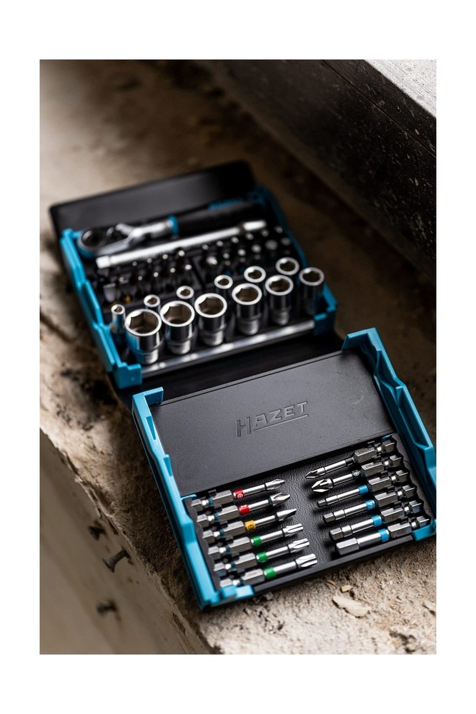 HAZET SmartCase 2200SC-2 Ratchet Bit Set Multi-colour