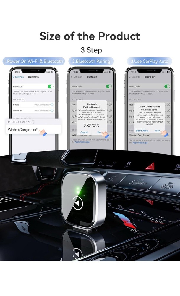 Wireless Car Play Adapter