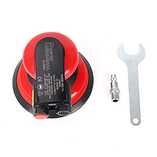 Shop Pneumatic Sander 5",3/16" Da Sander,Air Powered Random Orbit Sander for ...