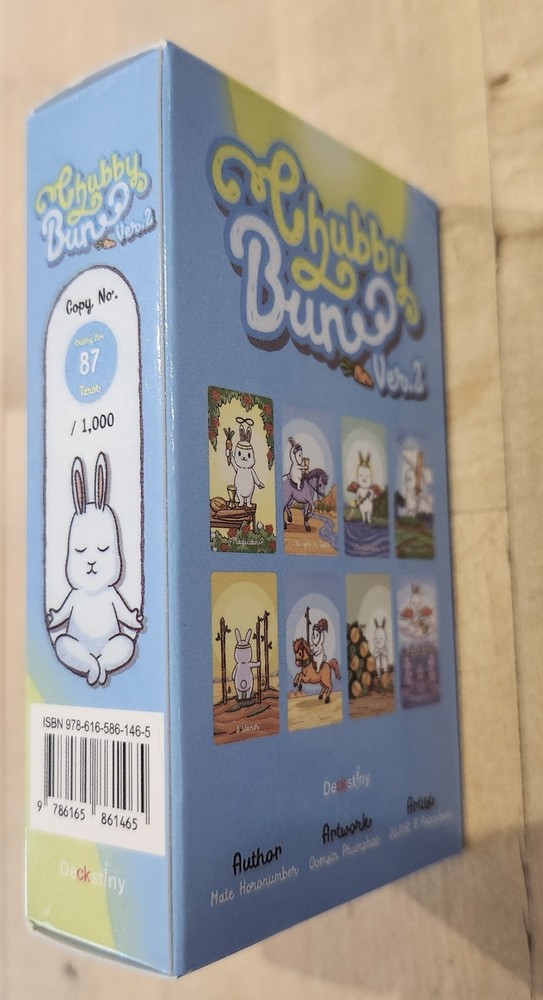 Chubby Bun Tarot Deck, CUTE 79 Card Deck, NO Guidebook
