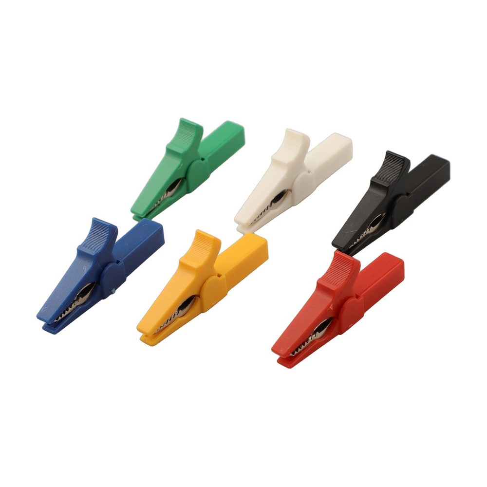 For Voltage Testers Crocodile Clips 14mm Maximum Opening 55mm Total Length