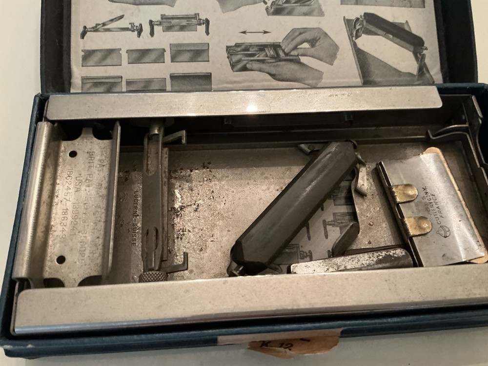 Vtg. Allegro Automatic Honing. & Stropping Machine Original Bo