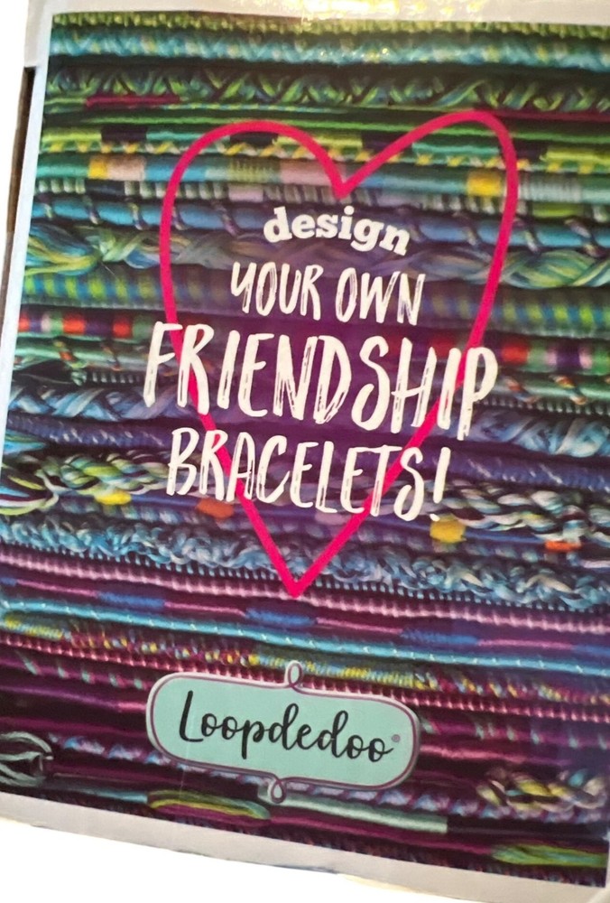 Loopdedoo Friendship Bracelet Maker Kit With Thread & Instructions