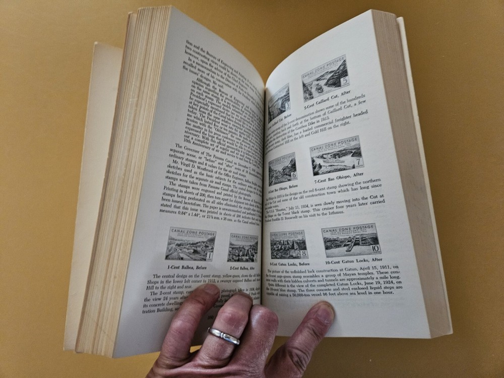 Canal Zone Postage Stamps, (1961 paperback)