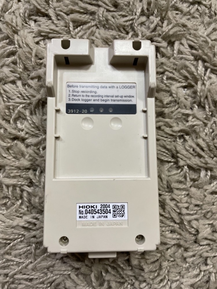 Data Logger Hioki 3912-20 comunication base