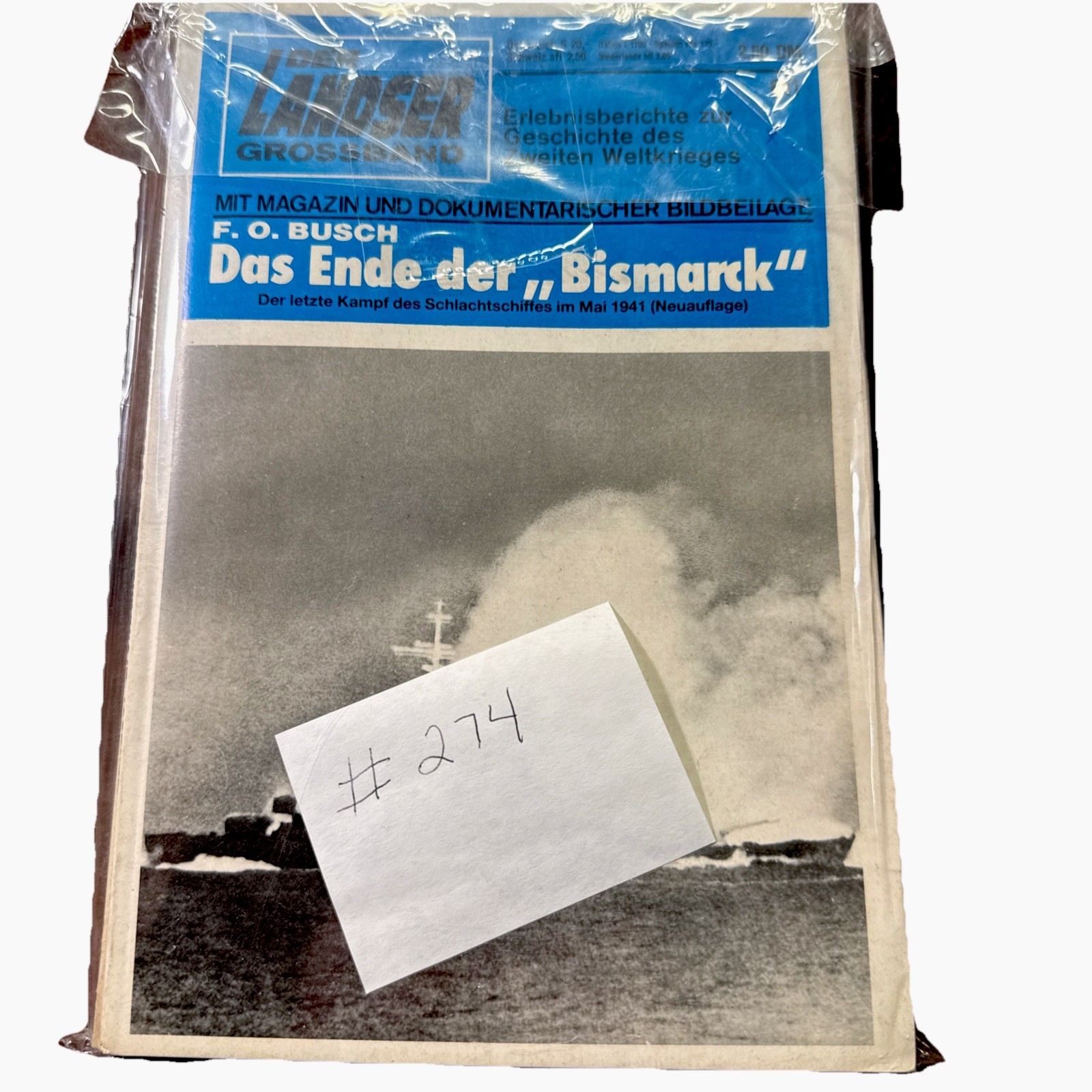 Der Landser Grossband.Lot Of 5 German Booklets About 1940s WW2 #(274)