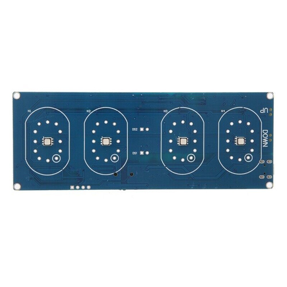 Compact In12 Digital Tube Clock Kit with User Friendly Setup Instructions