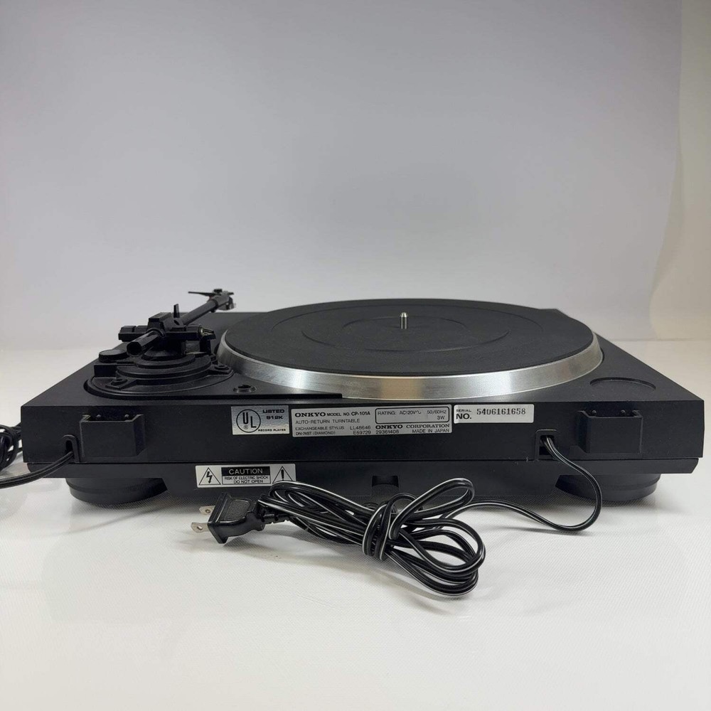 Onkyo Auto-Return Turntable Turntable CP-101A Broken Read
