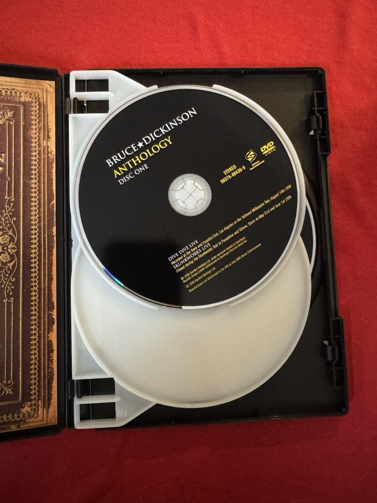 Bruce Dickinson Anthology Three Dvd Set