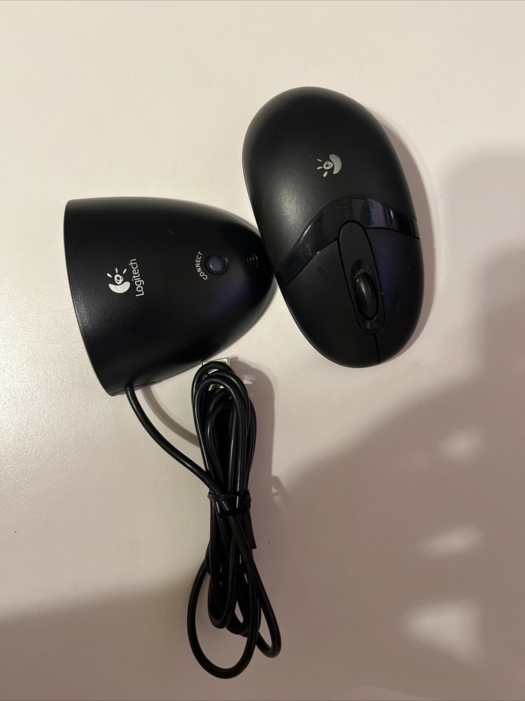 Logitech Fast RF Wireless Mouse - Black 831276-0000