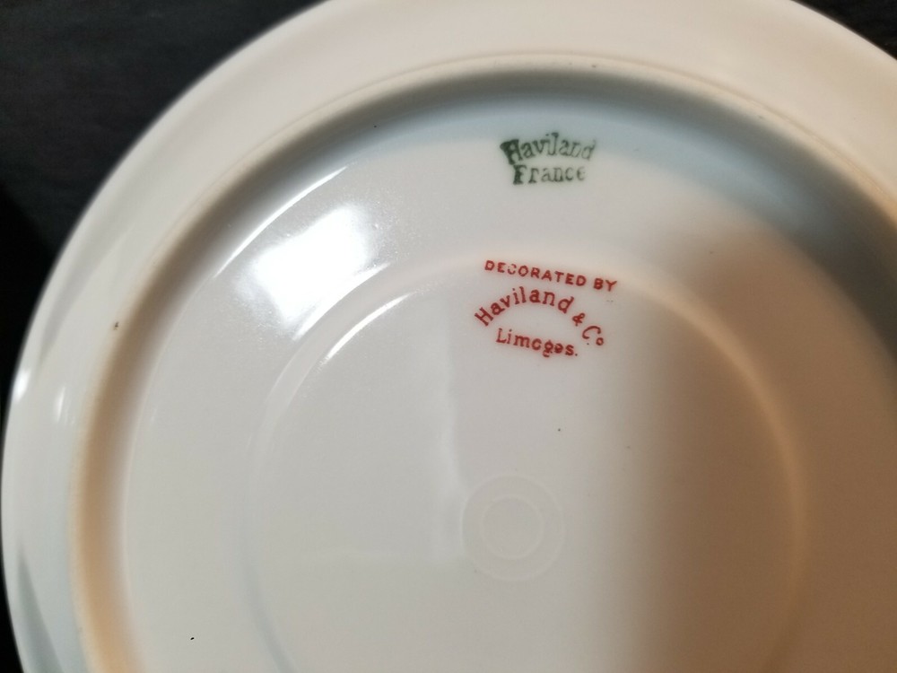 Schleiger 796 By Haviland 2 Pcs. Saucers