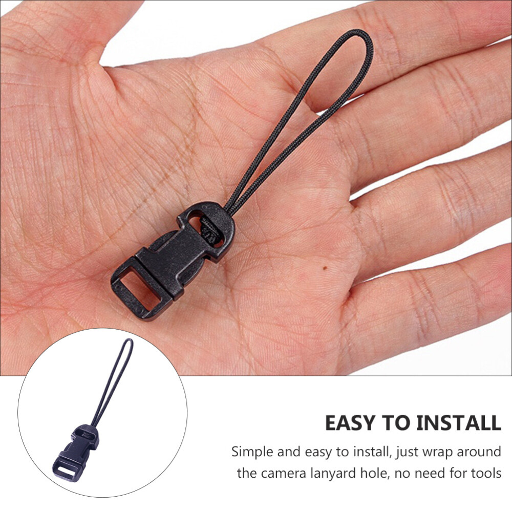 8 Pcs Quick Release Camera and Binocular Straps Connect Buckle Connector Clip