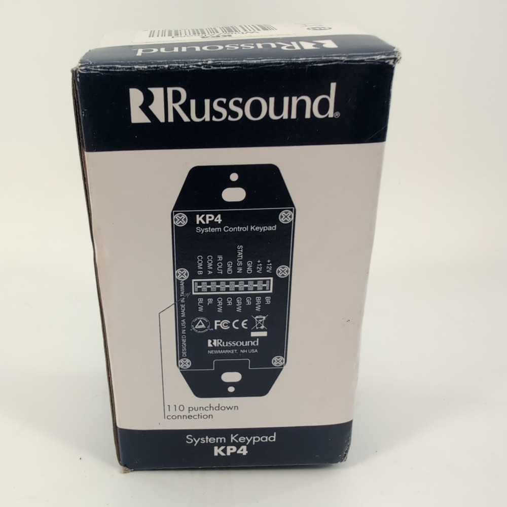 Russound KP4 System Control Keypad - Open Box