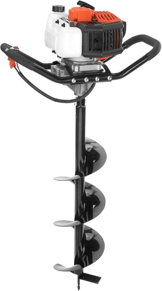 Reliable 1250W Post Hole Digger with Complete Accessory Kit for Garden Projects