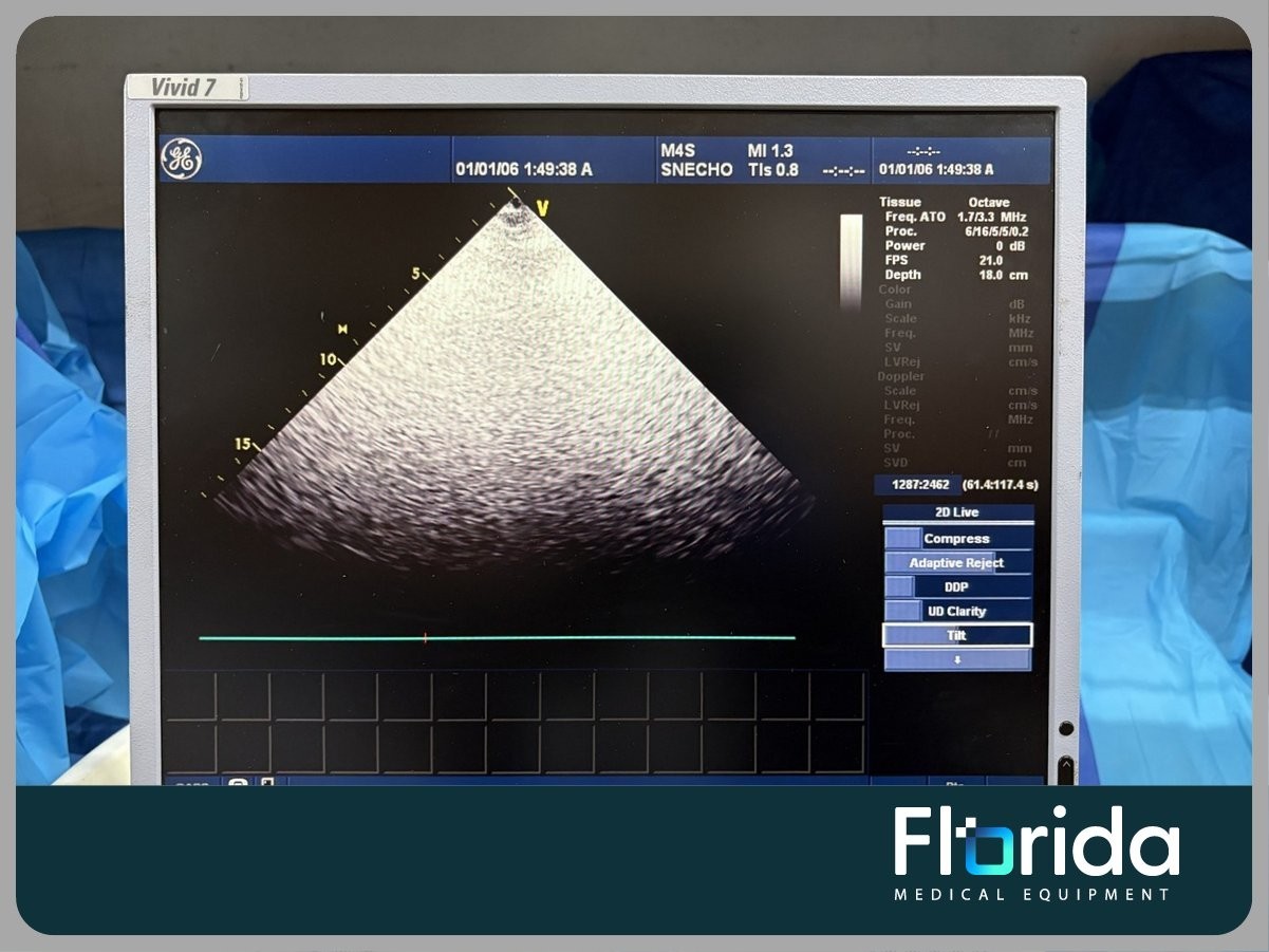 2013 GE M4S SECTOR ARRAY ULTRASOUND TRANSDUCER PROBE REF: 5129041 TESTED