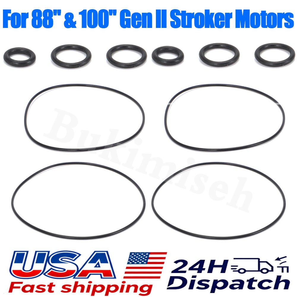 Head & Cylinder Top End Gasket/O-ring Set For 88" & 100" Gen II Stroker Motors