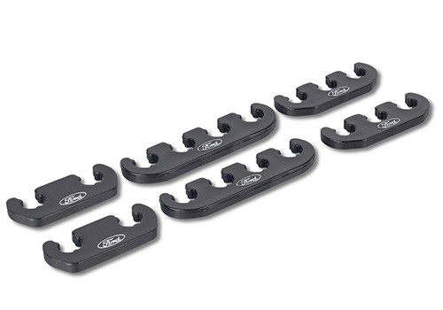 Wire Dividers with Ford Logo - Black 4 to 3 to 2 Wire