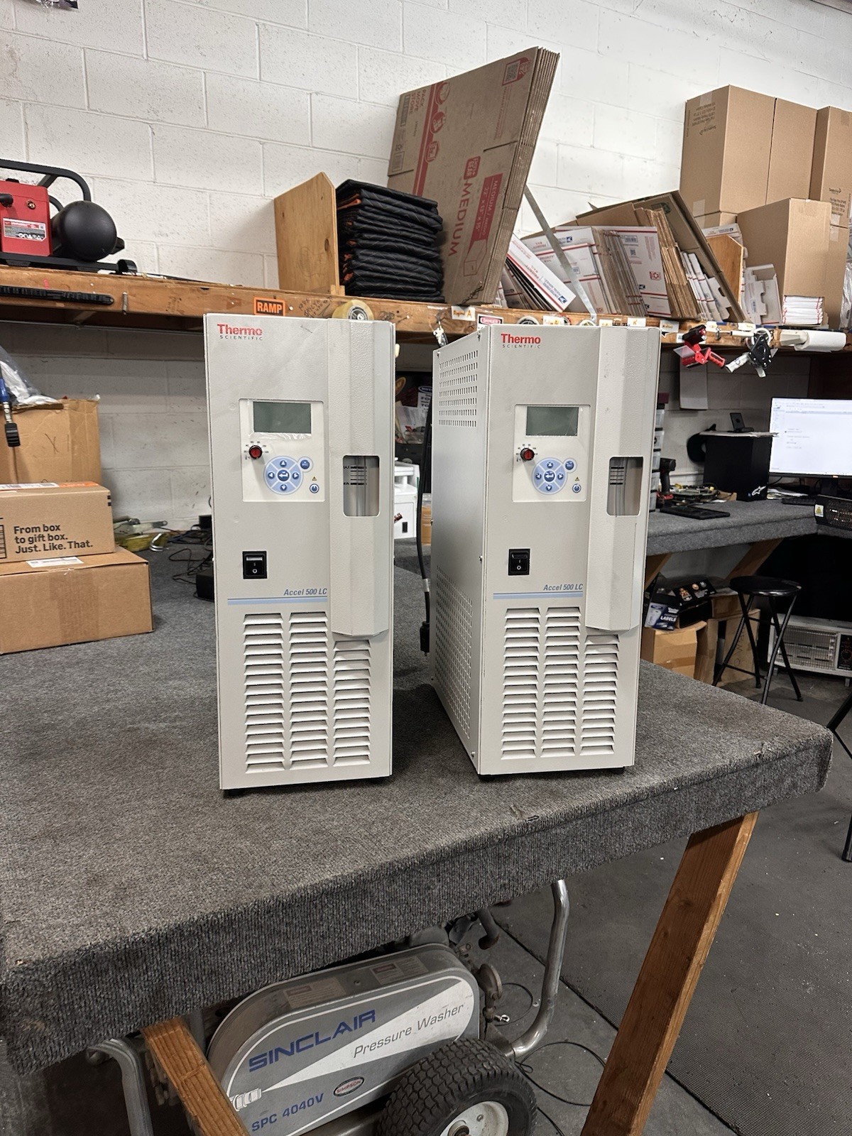 Thermo Fisher Accel 500 LC Recirculating Chiller ONLY 1 Hour Runtime