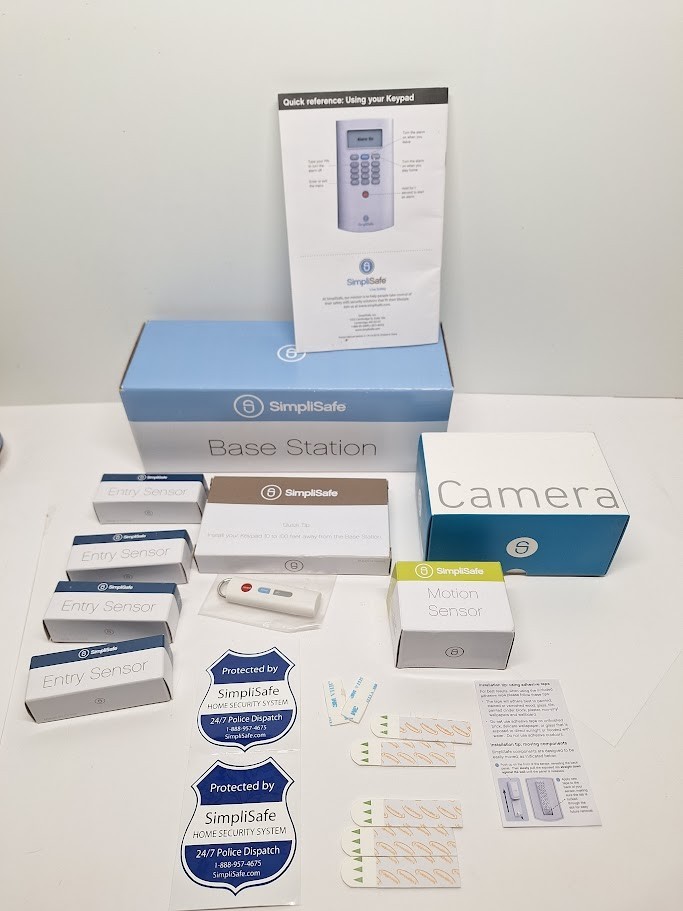 SimpliSafe 1st Generation Security System Lot 9 pcs New