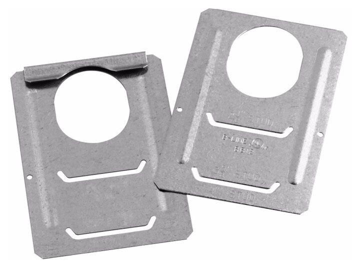B-Line BB12, 1"" x 1"" x 1"", 2-1/2 to 4"" Stud, Wall Stud Box Stabilizer, 1pc