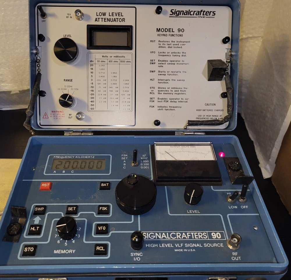 Signalcrafters Model 90 High Level VLF Signal Source