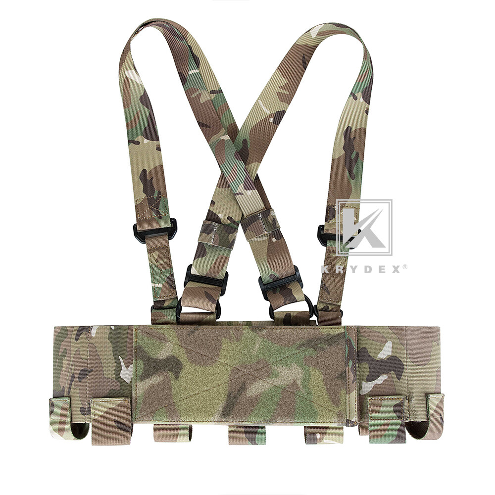 KRYDEX Concealed Carry Low-Vis 5.56 Ready Chest Rig Tactical Elastic Cummerbund